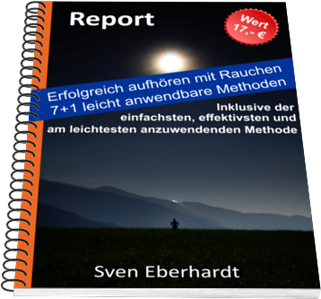 Cover Report 7+1 Rauchen aufhoeren Methoden